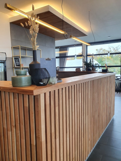 Theke in der Location GENUSSWERK in Rodgau 